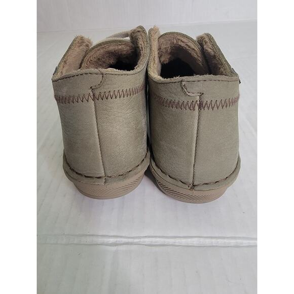 OnFoot On Foot Safari Chukka Shoe Bootie Fleece Lined Size 37 US 6 Spain Green - Picture 5 of 9